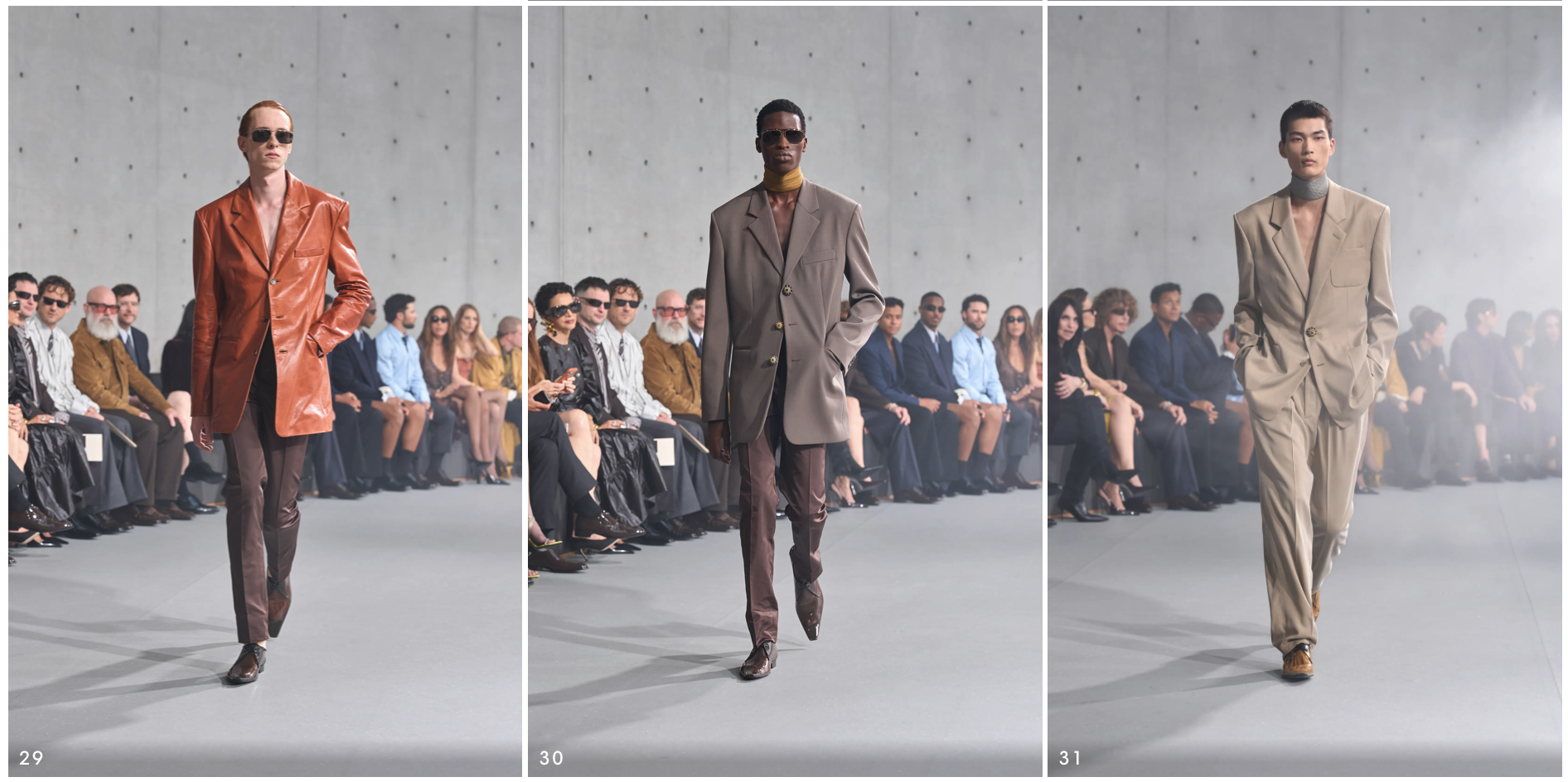 Confira a nova coleção masculina Saint Laurent por Anthony Vaccarello